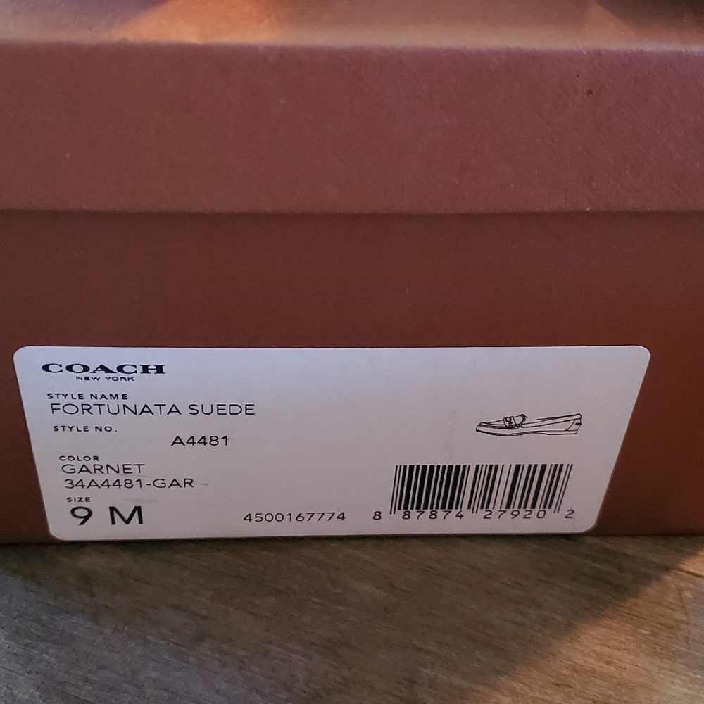 Coach Fortunana Suede loafers - Picture 7 of 8